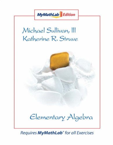 Elementary Algebra   2008 9780136007388 Front Cover