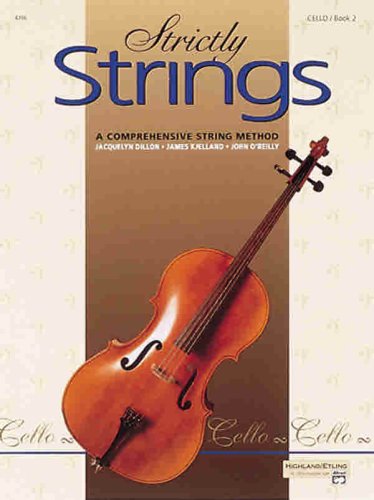 Strictly Strings, Bk 2 Cello  1993 9780882845388 Front Cover