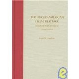 Anglo-American Legal Heritage Introductory Materials 2nd 2004 9781594600388 Front Cover