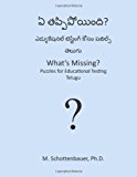 What's Missing? Puzzles for Educational Testing Telugu N/A 9781492154389 Front Cover
