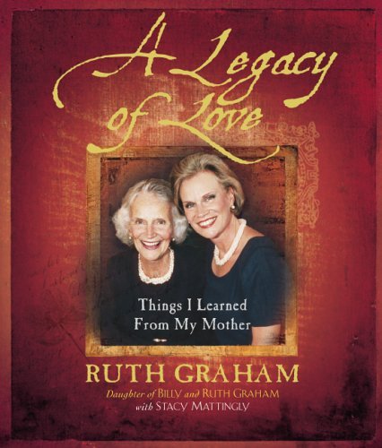 Legacy of Love Things I Learned from My Mother  2005 9780310804390 Front Cover