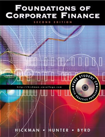 Foundations of Corporate Finance  2nd 2002 9780324016390 Front Cover