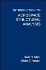 Introduction to Aerospace Structural Analysis   1985 9780471888390 Front Cover