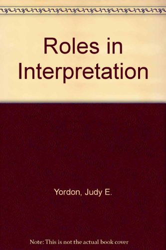 Roles in Interpretation 3rd 9780697129390 Front Cover