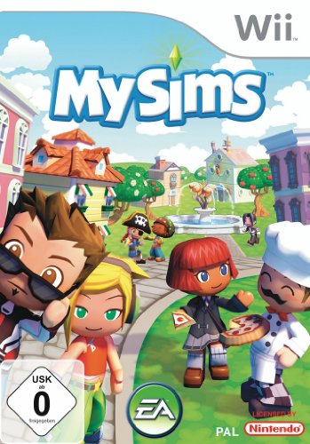 My Sims Nintendo Wii artwork