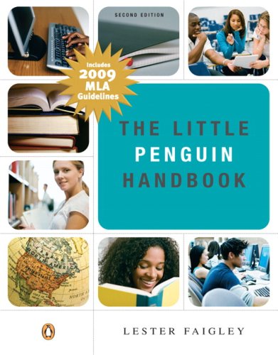 Little Penguin Handbook MLA Update 2nd 2009 9780205743391 Front Cover