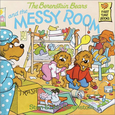 Berenstain Bears and the Messy Room   1983 9780394856391 Front Cover