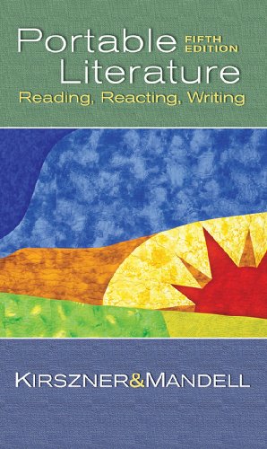 Literature Reading, Reacting, Writing 5th 2004 9781413006391 Front Cover