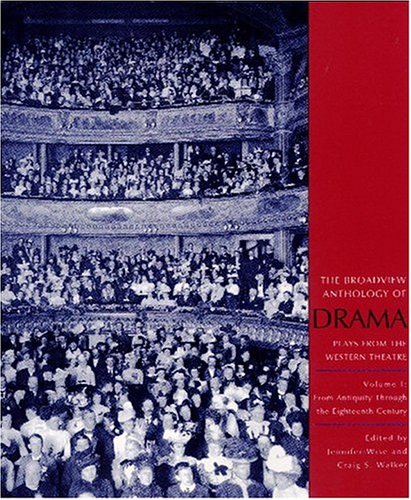 Broadview Anthology of Drama   1999 9781551111391 Front Cover