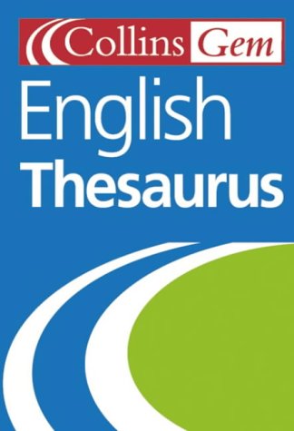 English Thesaurus (Collins GEM) N/A 9780007126392 Front Cover