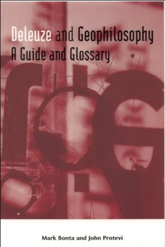Deleuze and Geophilosophy A Guide and Glossary  2004 9780748618392 Front Cover