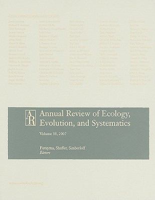 Annual Review of Ecology, Evolution, and Systematics   2008 9780824314392 Front Cover