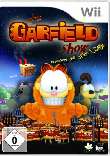 The Garfield Show Die Invasion der Space Lasagne - Nintendo Wii by Wanadoo Nintendo Wii artwork