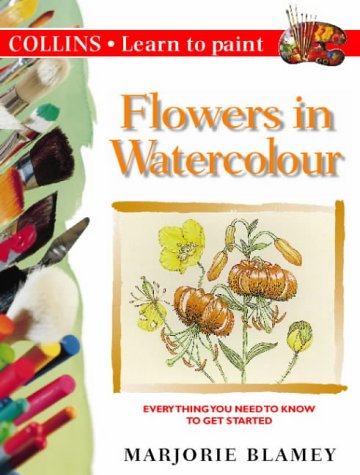 Flowers in Watercolour  1998 9780004133393 Front Cover