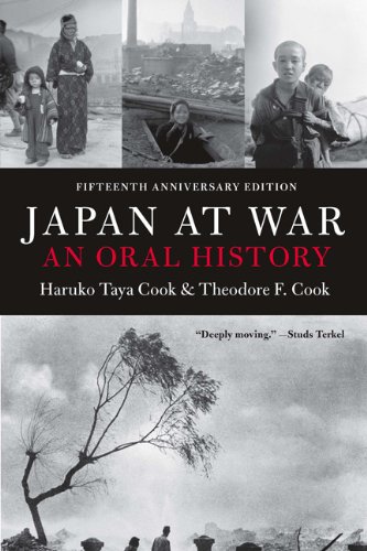Japan at War An Oral History  1992 9781565840393 Front Cover