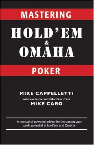 Mastering Hold'em and Omaha Poker   2006 9781580421393 Front Cover