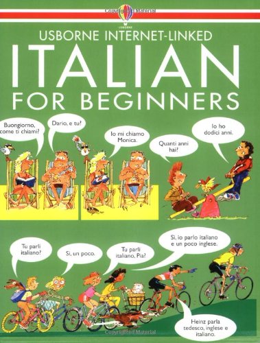 Italian for Beginners (Usborne Language Guides) N/A 9780746001394 Front Cover
