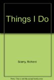 Things I Do   1982 9780001383395 Front Cover
