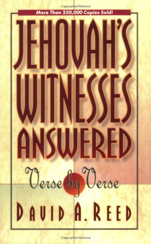 Jehovah's Witnesses Answered Verse by Verse N/A 9780801077395 Front Cover