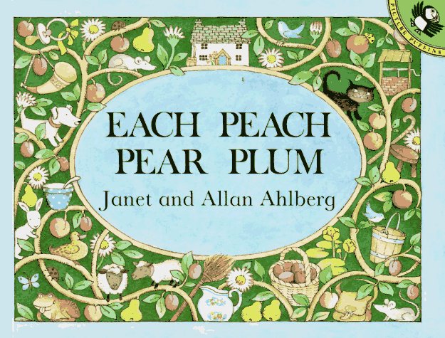 Each Peach Pear Plum   1986 9780140506396 Front Cover
