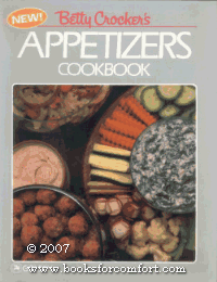 Betty Crocker's Appetizers Cookbook N/A 9780307099396 Front Cover