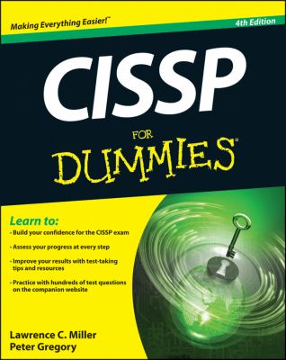 CISSP for Dummiesï¿½  4th 2012 9781118362396 Front Cover