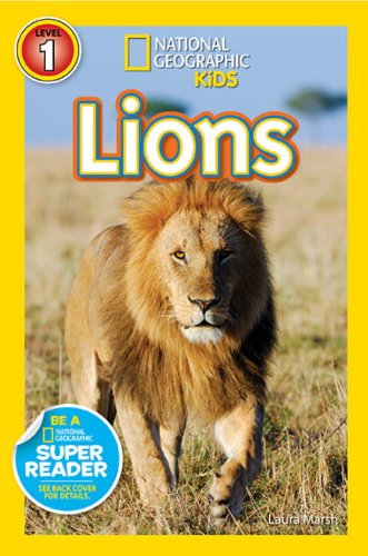 National Geographic Readers: Lions   2015 9781426319396 Front Cover