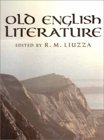 Old English Literature Critical Essays  2001 9780300091397 Front Cover