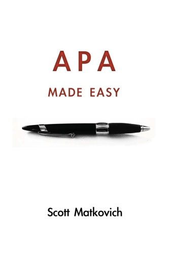 APA Made Easy  3rd 2015 9781477493397 Front Cover
