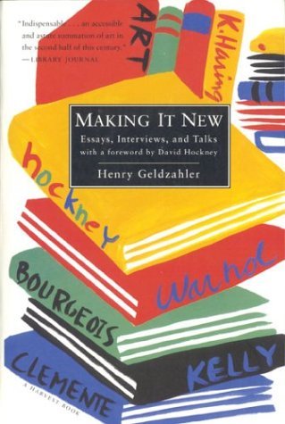 Making It New Essays, Interviews, and Talks  1996 9780156004398 Front Cover
