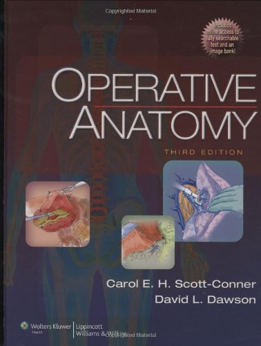 Operative Anatomy  3rd 2008 (Revised) 9780781765398 Front Cover