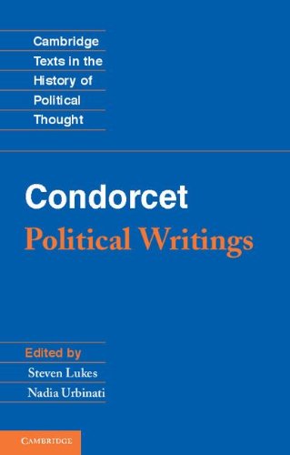 Condorcet: Political Writings   2012 9781107605398 Front Cover