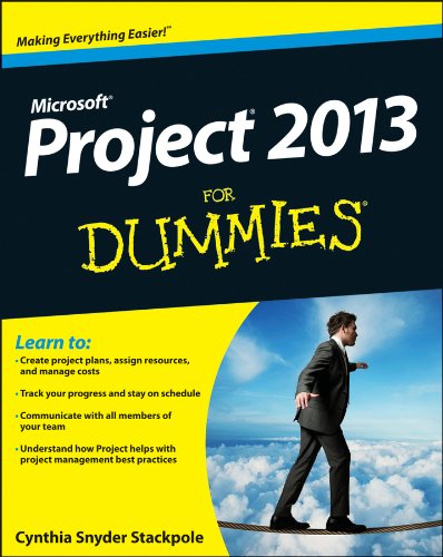 Project 2013 for Dummies   2013 9781118496398 Front Cover