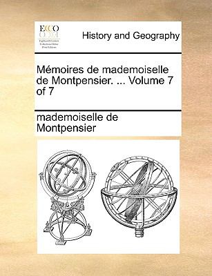 Mï¿½moires de Mademoiselle de Montpensier  N/A 9781140824398 Front Cover