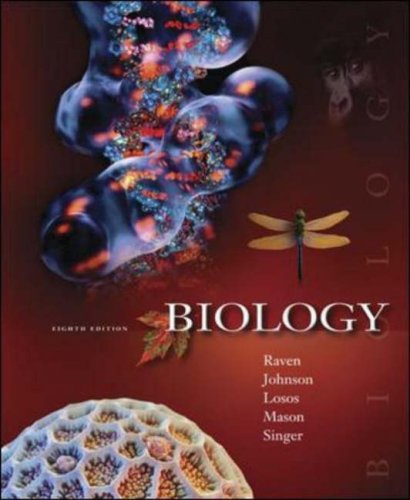 Biology  8th 2008 (Revised) 9780073227399 Front Cover