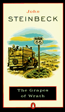 Grapes of Wrath   1976 9780140042399 Front Cover
