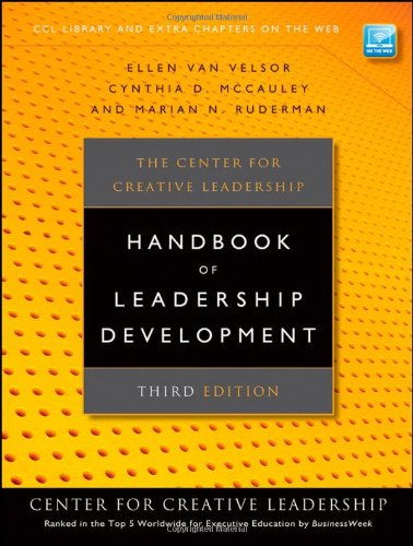 Center for Creative Leadership Handbook of Leadership Development  3rd 2010 (Handbook (Instructor's)) 9780470387399 Front Cover