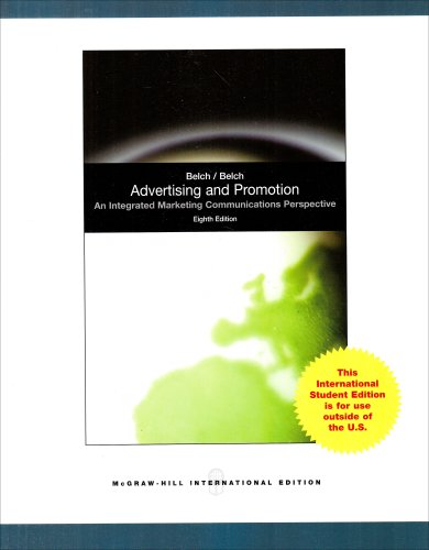 Advertising and Promotion N/A 9780071284400 Front Cover
