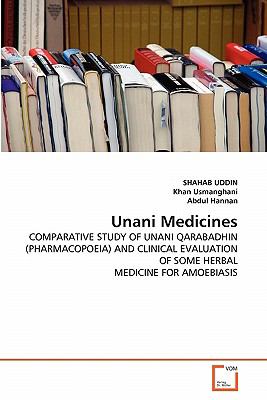 Unani Medicines  N/A 9783639344400 Front Cover