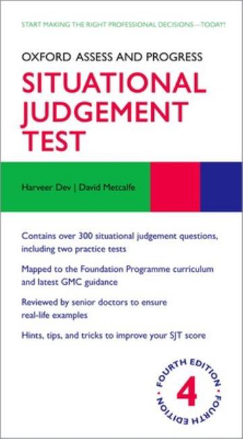 Oxford Assess and Progress: Situational Judgement Test  4th 9780192843401 Front Cover