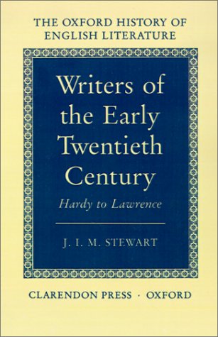 Writers of the Early Twentieth Century Hardy to Lawrence  1963 9780198122401 Front Cover