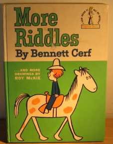More Riddles   1971 9780001711402 Front Cover