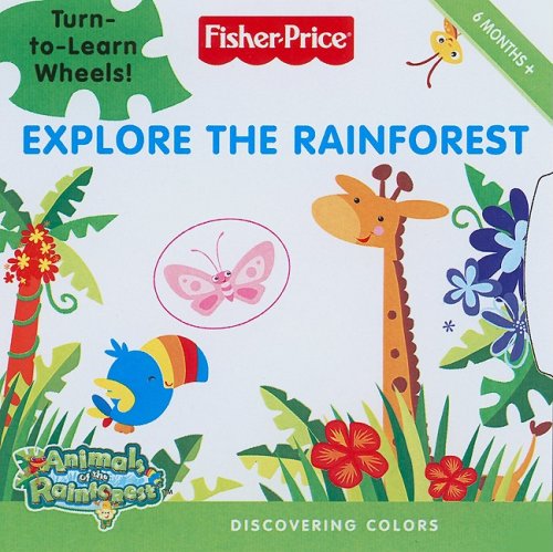 Explore the Rainforest Discovering Colors  2009 9780061450402 Front Cover