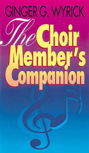 Choir Member's Companion  N/A 9780687256402 Front Cover