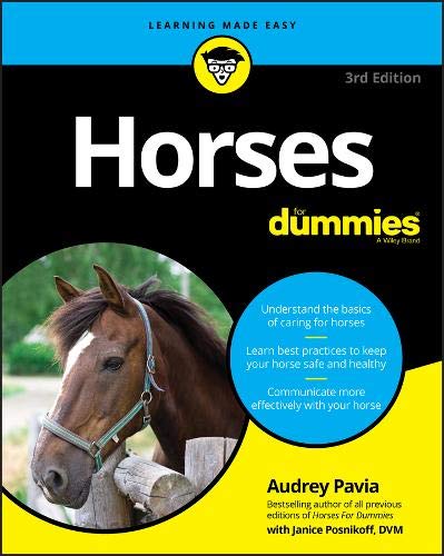 Horses for Dummies  3rd 2020 9781119589402 Front Cover