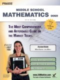 Praxis II Middle School Mathematics 0069 Teacher Certification Study Guide Test Prep  5th (Revised) 9781607873402 Front Cover