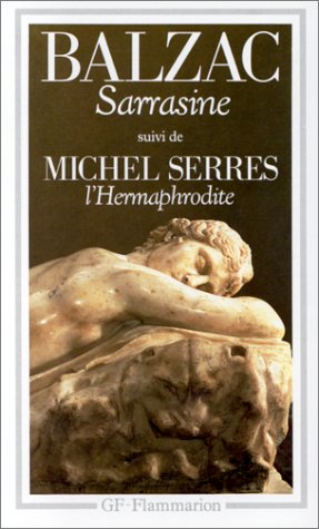 SARRASINE/SERRES:L'HERMAPHRODI 1st 9782080705402 Front Cover