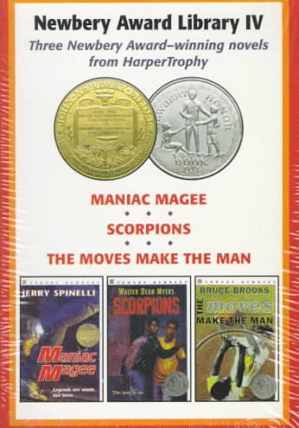 Newberry Award Library IV Maniac Magee; Scorpions; The Moves Make the Man N/A 9780064494403 Front Cover