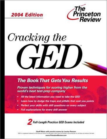 Cracking the GED, 2004 Edition N/A 9780375763403 Front Cover