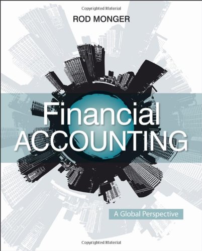 Financial Accounting A Global Perspective  2009 9780470518403 Front Cover
